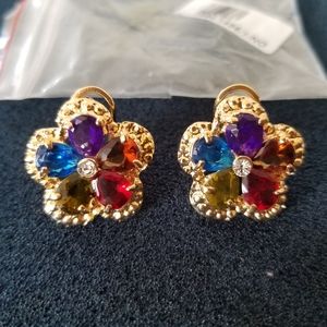 NEW Multi Colored Faux crystal